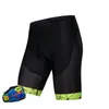 Motorcykelkläder 20D Gel Downhill Mountain Road vadderad cykel Män cykling Underkläder Shorts Bike Wear Summer Anti-UV