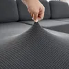 Krzesło obejmują wodoodporne sofa Poduszka Poduszka Elastyczna Jacquard Plaid Non-Slip Corner for Pet Furniture Protecit Salt