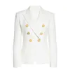 Luksusowo-Mish Misher Ubrania Blazery Wysokiej jakości damskie garnitury Płaszcz Płaszcz Dannera damskie odzież kurtka 4 kolory rozmiar s-xl