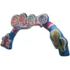 Free Ship Outdoor Activities Inflatable Rainbow Arch For Event Decoration Air Blown Party Entrance gate