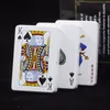 Metal Playing Cards Jet Lighter Unusual Torch Turbo Butane Gas Lighters Creative Windproof Outdoor Lighter Funny Toys For Men