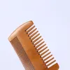 Home Garden 100pcs Pettine per barba in legno Doppi lati Pettini in legno spessi super stretti Pente Madeira Pidocchi Pet Hair Tool GCC300