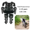 Armure de moto pour enfants, gilet de Protection complet du corps, veste de Motocross pour enfants, équipement de Protection de la colonne vertébrale, coude, cyclisme, genouillère