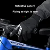 Cycling Gloves Unisex Touchscreen Winter Motorcycle Warm Full Finger Windproof Outdoor Camping Hiking Bicycle Accessories