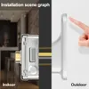 Smart Lock WiFi Verrouillage d'Empreintes Digitales avec Tuya APP Déverrouillage à Distance Serrure de Porte Électronique RFID Carte à Puce Mot de Passe Contrôle d'Accès Clavier Étanche 221101