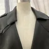 Women's Leather Real Genuine Coat Sheepskin Women Outwear Jacket Overcoat Ladies