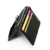 Wallets Ultra Thin 2022 New Men Male PU Leather Mini Small Magic Wallets Zipper Coin Purse Pouch Plastic Credit Bank Card Case Holder L221101