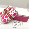 Подарочная упаковка 45pcs Square Dot Pink Wedding Fany Candy Chocket Box помолвка