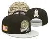 2022 Salute To Service Snapback Hat Футбольные кепки Кепки команд Кепки Snapbacks Регулируемый заказ смешивания Все кепки