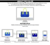 Luxuryluxury vente chaude design porte-carte sac mode simple porte-monnaie rétro vent froid hommes petit portefeuille sacs d'embrayage portables