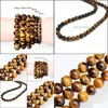 Stone 8mm Natural Stone Yellow Tiger Eye Round Loose Beads 4mm 6mm 10mm 12mm DIY Making Drop Delivery 2022 Jewelry DHQWL