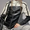 女性用ジャケットパンクスタイルバイカーモトグランジカーゴは韓国のハラジュクパッチワークレザーy2kレトロ秋のジップアップクロップ