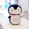 35 cm adorabile pinguino leone cervo bambole di peluche giocattoli animali carini morbido cuscino imbottito bambini bambini ragazze regali di compleanno