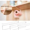 Hooks Paper Roll Holder Towel Rack Home Storage Toilet Bathroom Hanging Shelf Kitchen Tissue Accessoriy Wall Stand Hanger