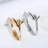 Bangle Punk Alloy Small Dolphin Shape Bangles Bracelets Trendy Statement Cuff For Women Jewelry Accessories 2022