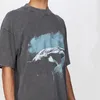 Mode Heren Shark T-shirt CDG Designer Brief Shirt Commes Casual Vrouwen Shirts Des Badge Garcons Hoge Quanlity T-shirts Katoen Borduren