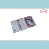 Jeux de nouveauté Prop Jeu Argent Copie Livres britanniques Gbp 100 50 Notes Extra Bank Strap Films Jouer Faux Casino Po Booth Pour TV Musique Vidéos DhmxlZK44