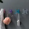 Douche gordijnen decoratieve haakhouder vlindervormige wandhangers voor zakleutels handdoeken badkamer thj99