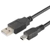 Mini USB2.0 till USB -kabel 5Pin Fast Data Charger Cables för MP3 MP4 Player Car DVR GPS Digital Camera HD Smart TV 1/1.5/2M