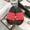 high qualityDesigner Men Women Sandals with Correct Flower Box Dust Bag Shoes snake print Slide Summer Wide Flat Slipper size 35-48