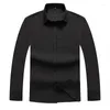 Men's Dress Shirts 7XL 10XL 8XL 2023 Business Oversize Mens Shirt Long Sleeve Formal Loose For Men Brand Clothes Casual Camisa Masculina