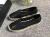 RealFine Dress Shoes 5A Y5650200 Espadrilles Fisherman Leather Shoes for Women Storlek 35-41