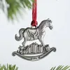 8 Stil Noel Ağacı Dekorasyonları Alaşım Antika Elektrokaplatma Kar Tanesi Noel Süsleri Oda Dekoru