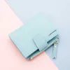 Wallets Women Black Blue/pink Short Female Purse 15 Bits Big Position Fashion Card Holder 2022 Case L221101