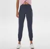 LULL Mujeres Yoga Outfit Correr Joggers Entrenamiento Casual Pantalones elásticos de secado rápido para Fitness Ejercicio Gimnasio Jogging pantalones de chándal 7 colores