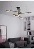 Lámparas colgantes Lámpara de araña de diodo LED moderna Iluminación Techo nórdico Lámpara colgante Dormitorio Sala de estar Comedor Lámparas