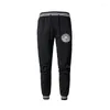 Men's Pants Funny PrintMens Cotton Autumn Winter Gray Men Joggers Sweatpants Plus Size Black Trouser Pantalon