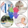 Cleaning Gloves Exfoliating Bath Body Wash Mitt Scrubbing Exfoliator Glove For Shower Spa Mas Scrub Dead Skin Cell Re Oto0B