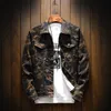 DIMUSI Mens Jackets Fashion Men Anorak Hip Hop Street Wear Jeans Jackets Men's Camouflage Denim Jacket Cowboy Coats 5XLYA772 T190910