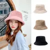 Wide Brim Hats Bucket Womens Felt Winter Fedora Women Classic British Autumn Lady Jazz Streetwear Panama for Men Gifts 221031