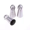 Bakeware Tools 3PCs/Set Cake Icing Nozzles Russian Piping Tips Lace Mold Pastry Decorating Tool Stainless Steel Kitchen Baking