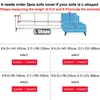 Stoelbedekkingen stofdichte elastische sofa slipcover spandex l vorm sectionele bank cover cover huis huisdieren kinderen wasbaar meubels beschermer