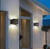 Vattentät IP65 LED -väggljus utomhuslampa veranda upp och ner lampan 6W 10W Modern 120V 220V 240V