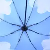 Женские зонты с ручкой, креативный кружевной милый солнечный и дождливый зонтик с защитой от ультрафиолета, посуда для напитков, женский зонт от дождя, морская доставка JNC287