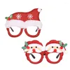 Kerstversiering 1pc Kerstman Sneeuwpop Gewei Bril 2023 Jaar Cadeaus Voor Kinderen Xmas Party Supply Decoratie Thuis Navidad Decor