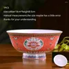 Bowls Jingdezhen Ramen Bowl Ceramic Bone China Vintage Rice Home Kitchen Dinnerware Tableware Accessories Container Craft