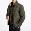 Herrenjacken Marke Herbst Winter Militärjacke Männer Plus Größe 7XL 8XL Outwear doppelseitige Baumwolle männer Und Mäntel Chaqueta hombre