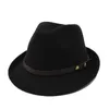 Berets OZyc Wool Women Men Chapeau Femme Fedora Hat For Gentleman Sombrero Cap Elegant Lady Trilby Cloche Sun
