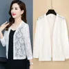 Women's Jackets Spring Summe Short Women's Sun Protection Clothing Lace Shawl Outside Cardigan Air Conditioner Thin Coat Waistcoat Women