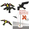 Decorazioni da giardino Emulazione Flying Hawk Kite Bird Scarer Drive Repellente per Spaventapasseri Yard Repeller 221101