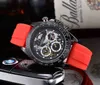 Chronograph Designer Luxury Watches Wristwatch Hollow Out Full Function Fashion Di Calendar Men's