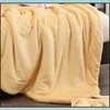 Одеяла роскошные кашемирные одеяло Зимой толстый двойной слой Шерпа бросает 150x200 см теплый удобный взвешенный фланелевой флис 201113 72 DHRP0