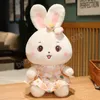 35-50 cm simpatico cartone animato coniglio bambole di peluche bel coniglio con gonna giocattoli peluche cuscino per bambini ragazze regalo di natale