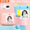 Câmeras digitais infantil infantil instantâneo de impressão 1080p hd com papel de filtro po papel max 32 GB de brinquedo infantil para aniversário 221101