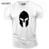 Camisetas de impresión 3D de verano camiseta espartana hombres y mujeres camiseta esparta triple