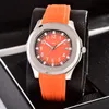 Mens Watch Movement Watches Luxury Watchs 41mm gummiarmband Designer Watchesl Watch Gram Sapphire Glass Waterproof Montres Mouvement Orologio. Reloj hombre